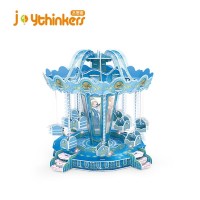 Educational Musical Toy Led Lighting Electronic Rhythm Park theme Merry Go Round promotion gifts foam Puzzle