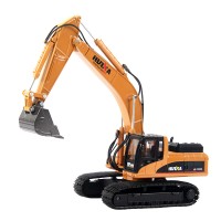 TongLi toy 1/40 professional durable alloy metal excavator construction diecast model car toy engineering vehicle