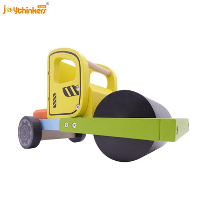 New desgin Wooden train Car Toy DIY road roller for Kid Wooden Car truck Children Educational Toys wooden toy car collection